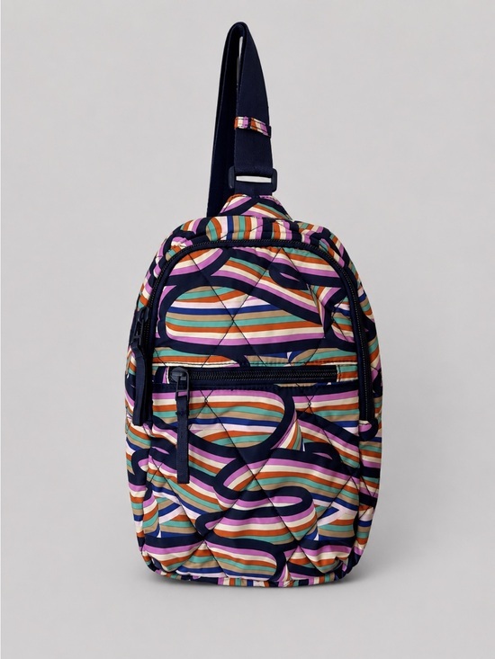 Vera Bradley Handbags - Vera Bradley retro ribbons Ultralight Essential Sling Backpack Travel Crossbody